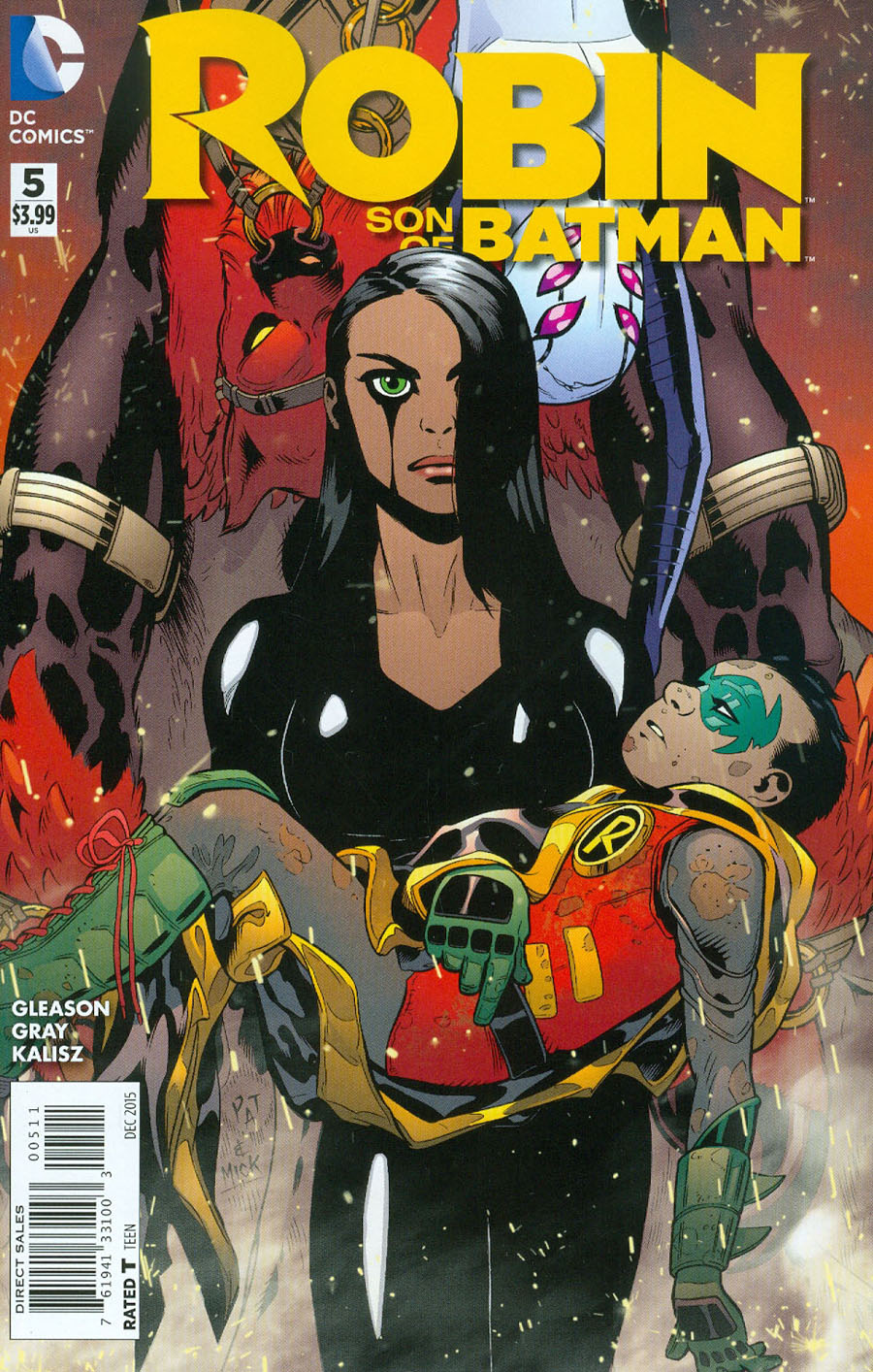 Robin Son Of Batman #5 Cover A Regular Patrick Gleason Cover
