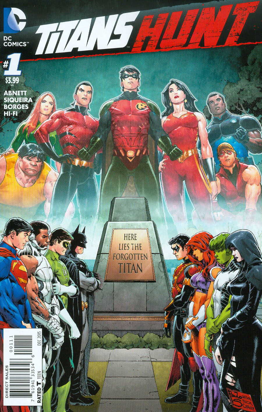 Titans Hunt #1 Cover A Regular Paulo Siqueira Cover