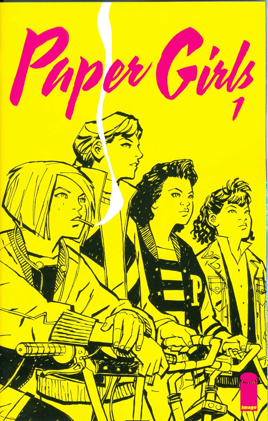 Paper Girls #1 Cover A Regular Cliff Chiang Cover