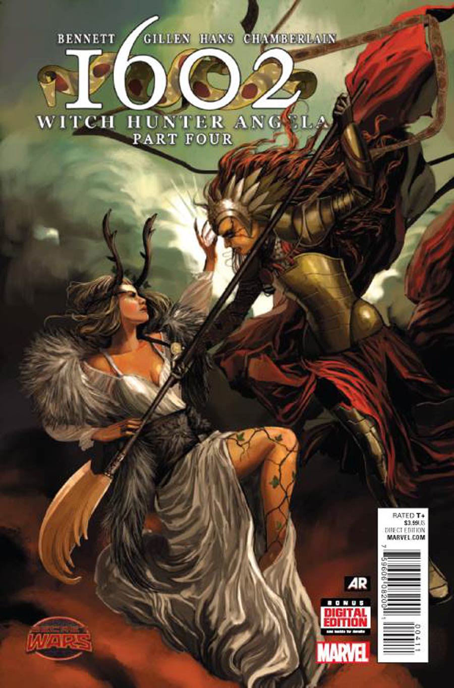 1602 Witch Hunter Angela #4 (Secret Wars Warzones Tie-In)