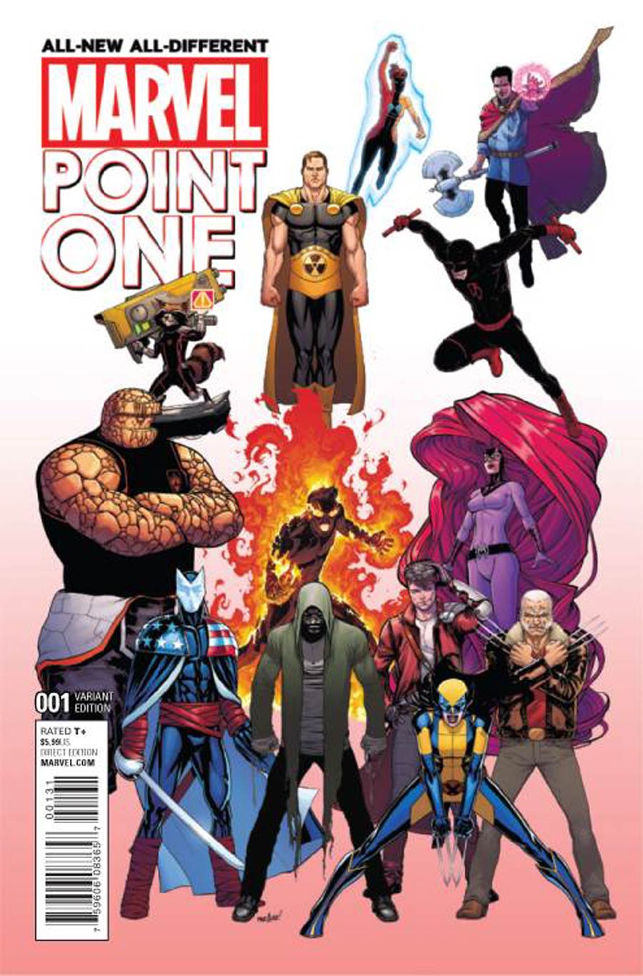 All-New All-Different Marvel Point One #1 Cover C Variant David Marquez B Cover