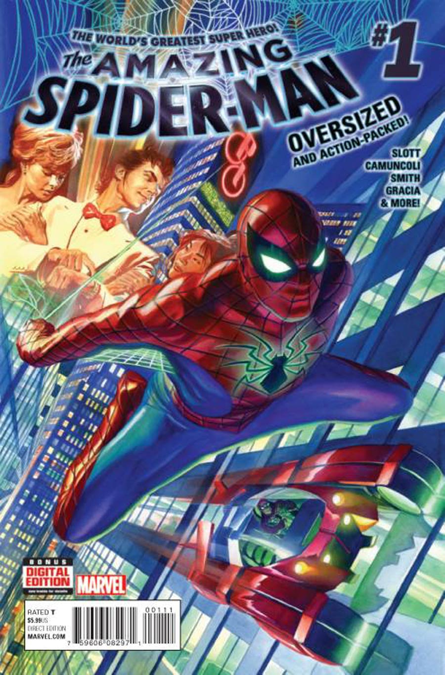 Amazing Spider-Man Vol 4 #1 Cover A Regular Alex Ross Cover