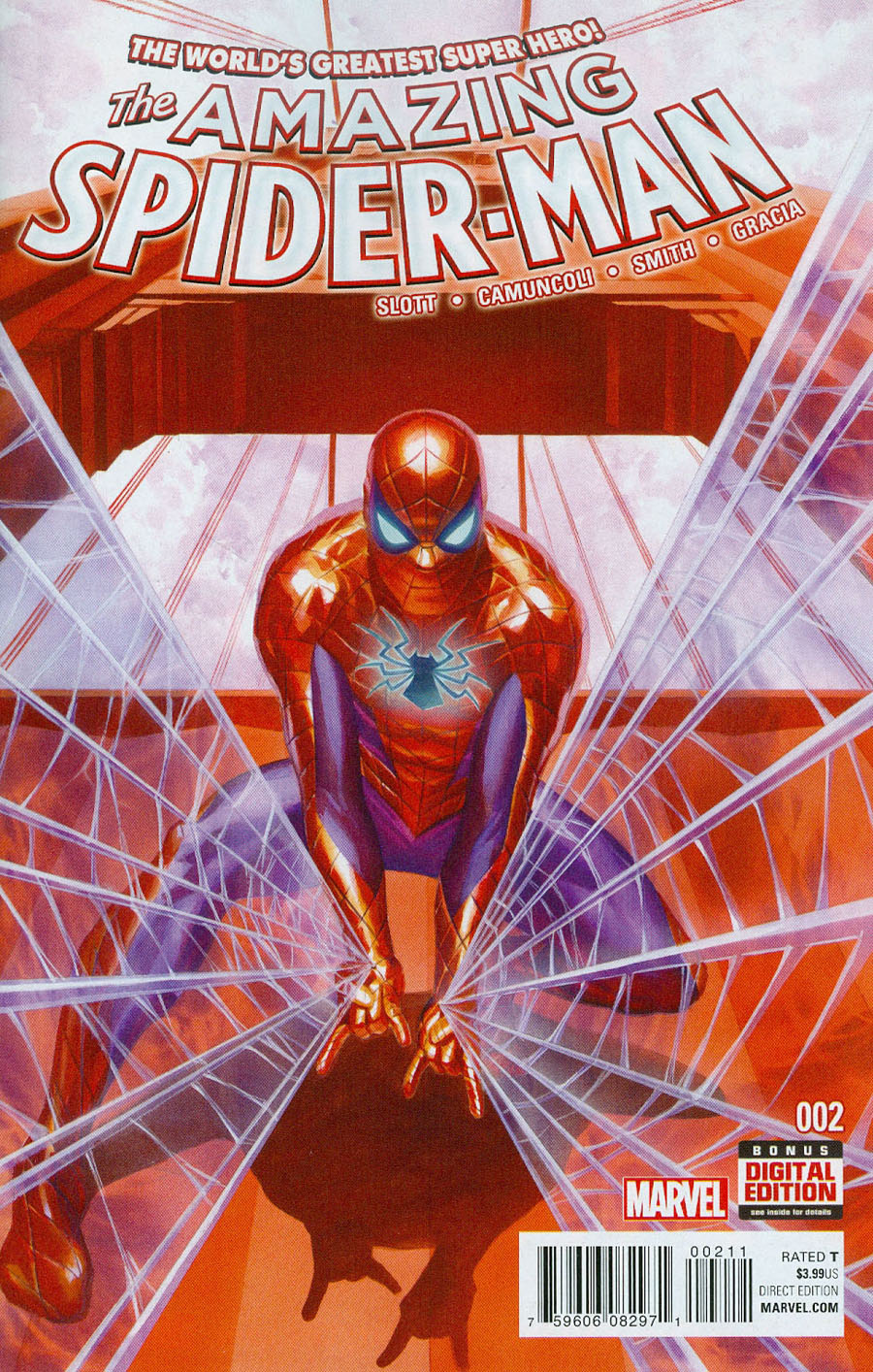 Amazing Spider-Man Vol 4 #2 Cover A Regular Alex Ross Cover