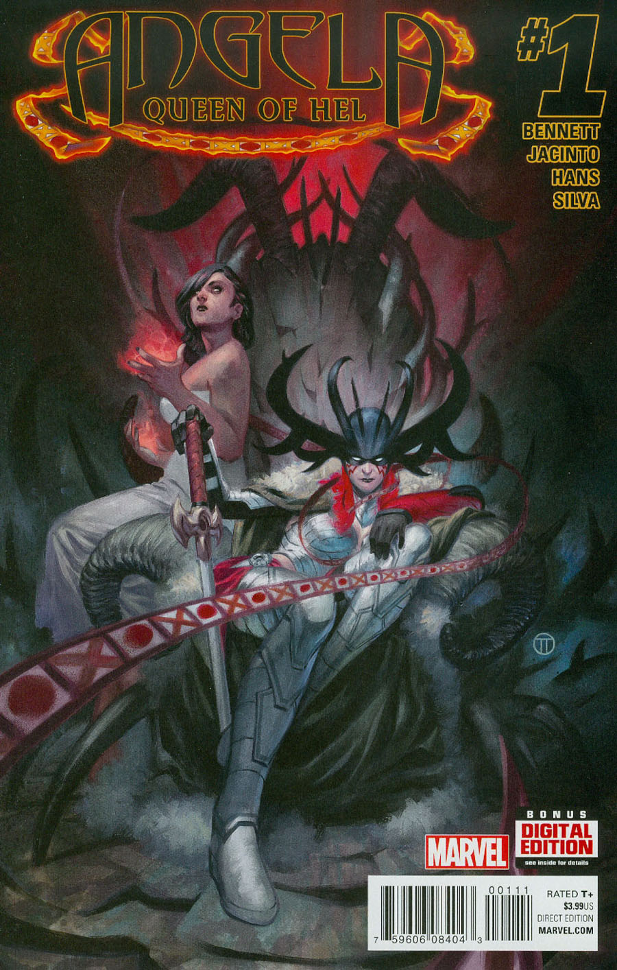 Angela Queen Of Hel #1 Cover A Regular Julian Totino Tedesco Cover