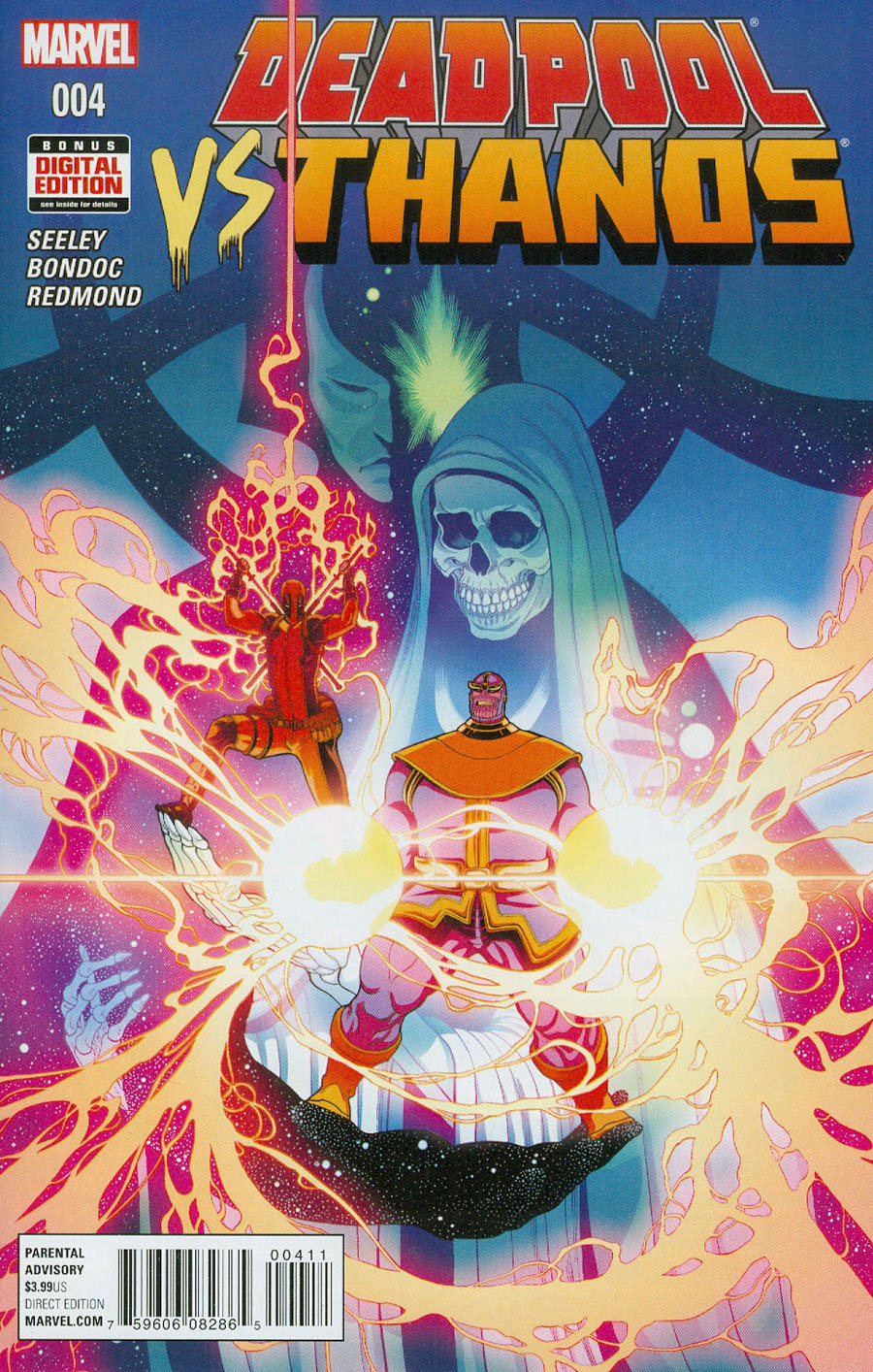 Deadpool vs Thanos #4 Cover A Regular Tradd Moore Cover