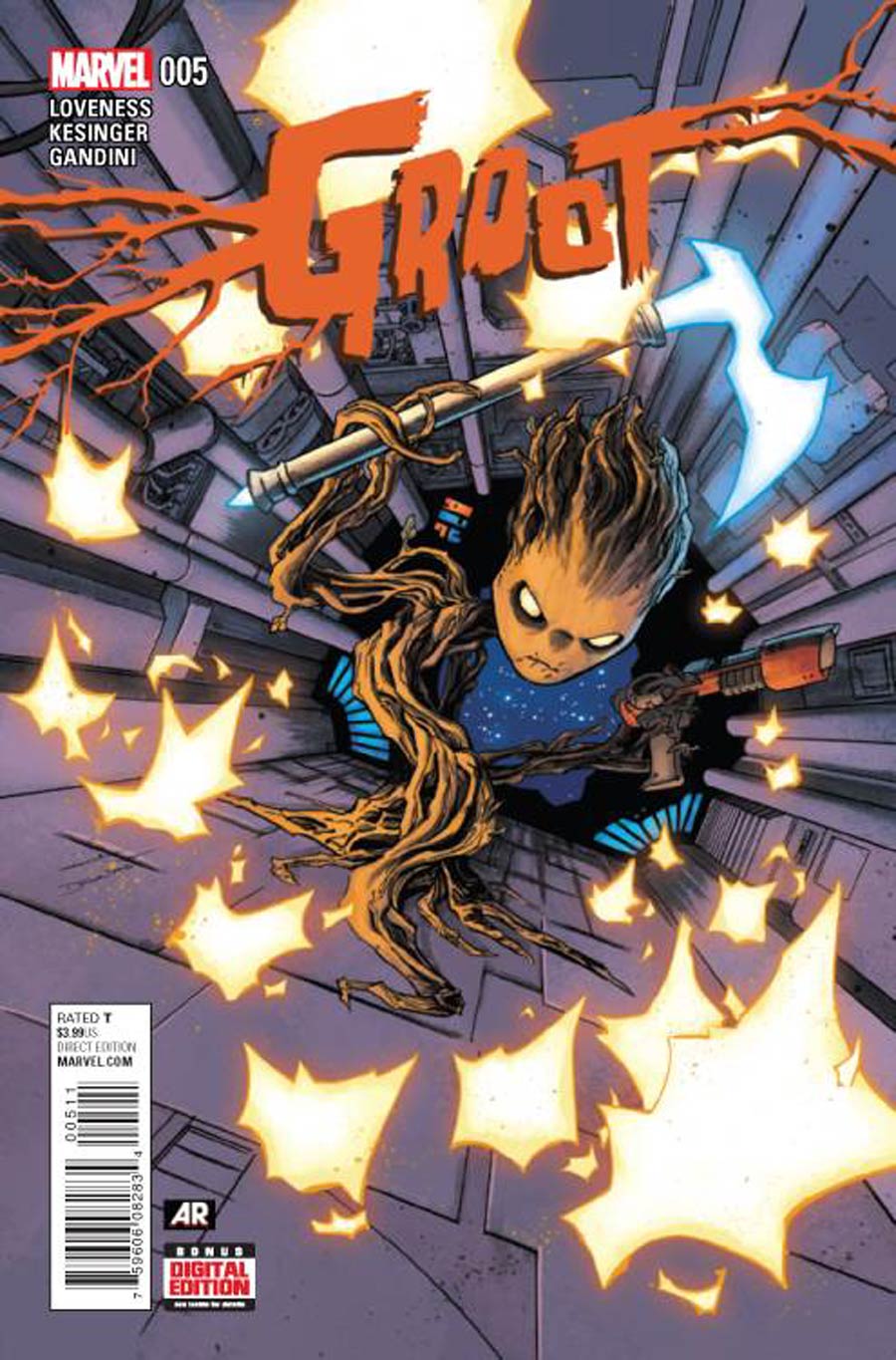 Groot #5 Cover A Regular Declan Shalvey Cover