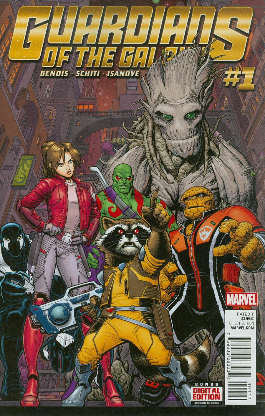 Guardians Of The Galaxy Vol 4 #1 Cover A Regular Arthur Adams Cover