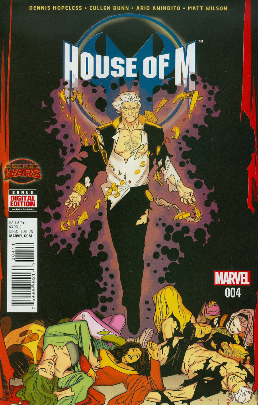 House Of M Vol 2 #4 Cover A Regular Kris Anka Cover (Secret Wars Warzones Tie-In)