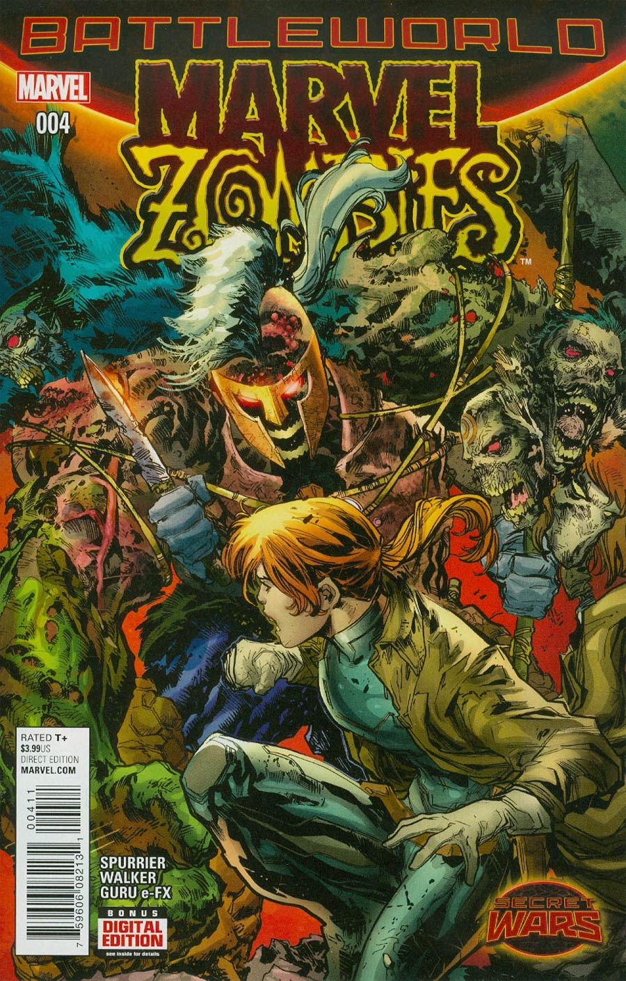 Marvel Zombies Vol 6 #4 (Secret Wars Battleword Tie-In)