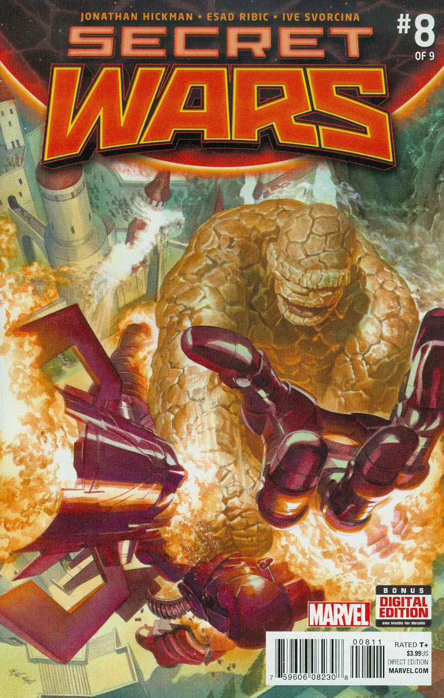 Secret Wars #8 Cover A 1st Ptg Regular Alex Ross Cover