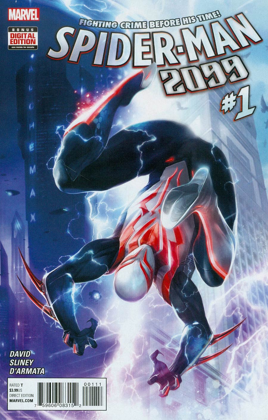 Spider-Man 2099 Vol 3 #1 Cover A Regular Francesco Mattina Cover