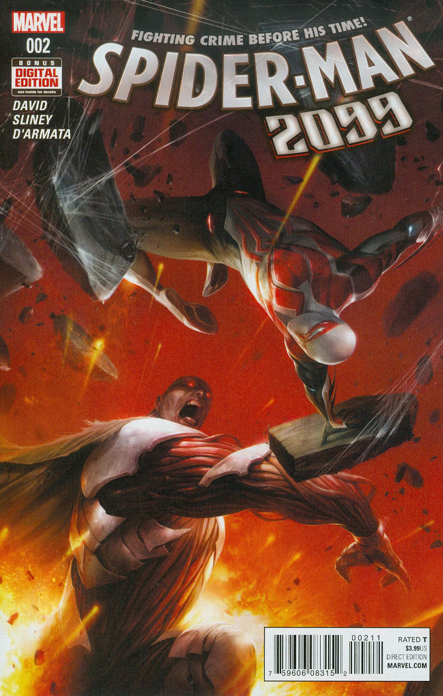 Spider-Man 2099 Vol 3 #2 Cover A Regular Francesco Mattina Cover