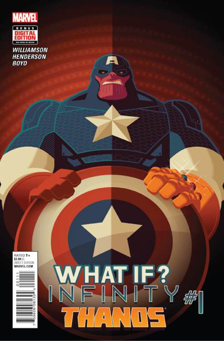 What If Infinity Thanos #1 Cover A Regular Tom Whalen Cover