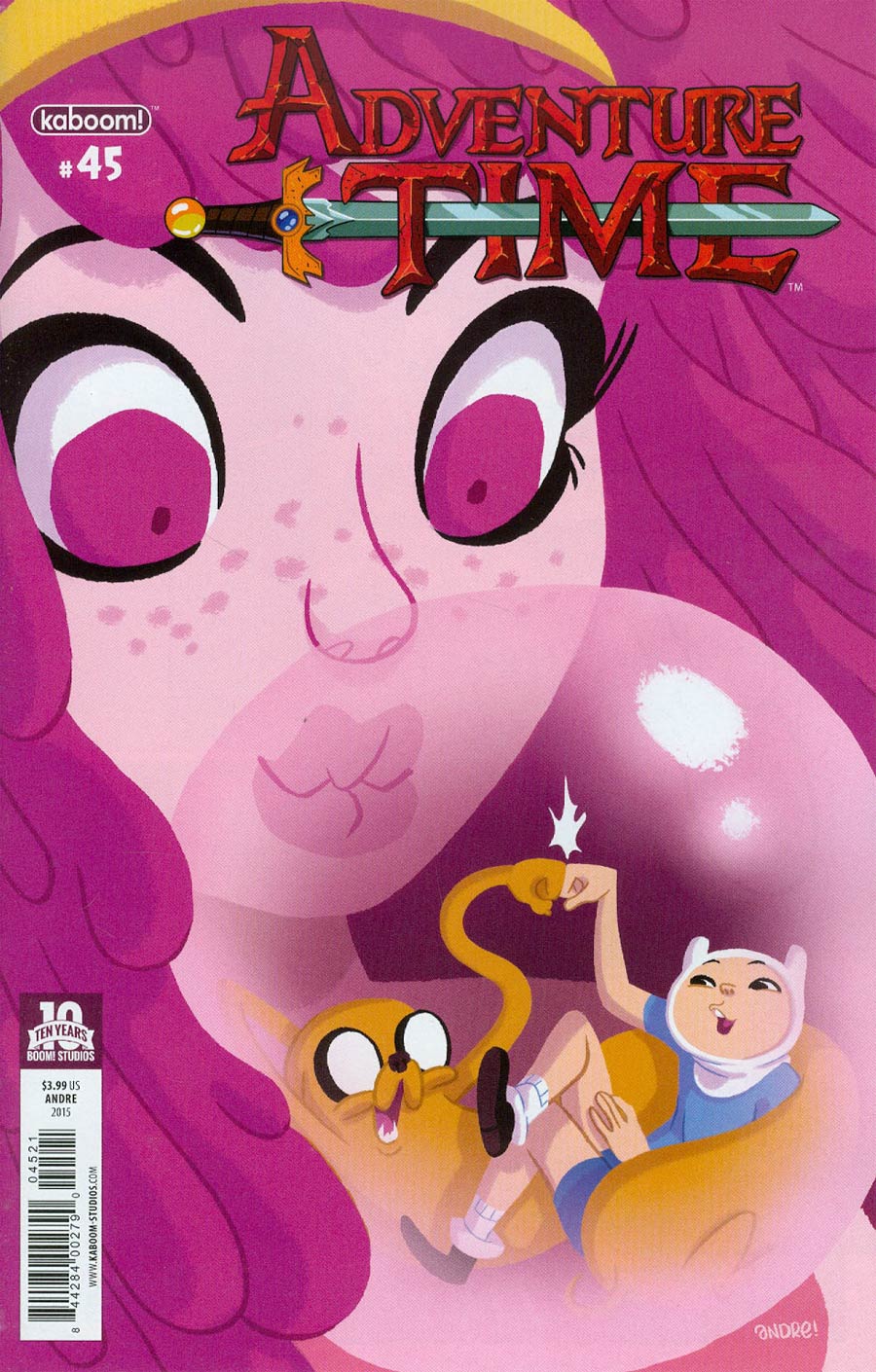 Adventure Time #45 Cover B Variant Andre Subscription Cover