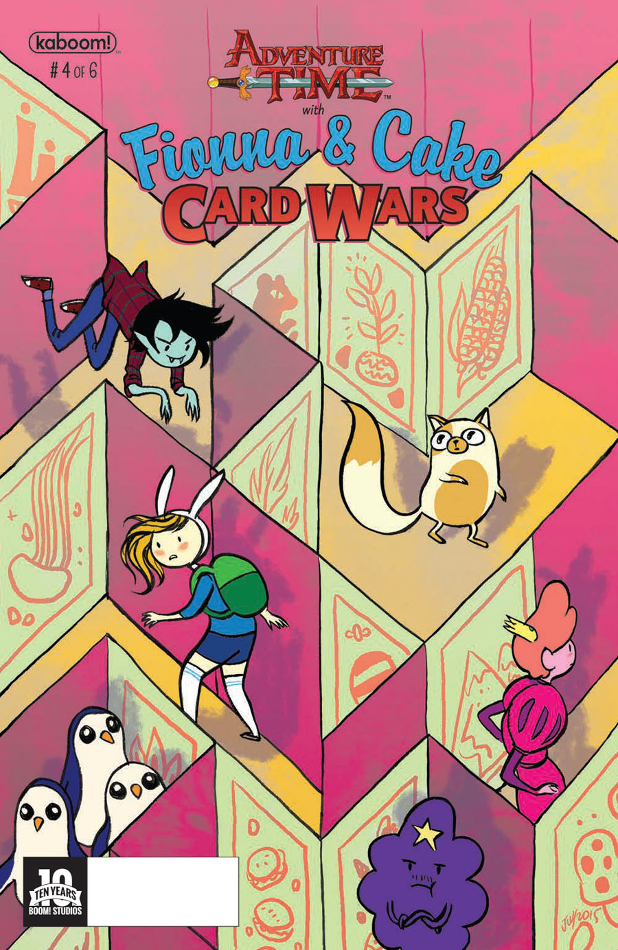 Adventure Time With Fionna & Cake Card Wars #4 Cover A Regular Jen Wang Cover