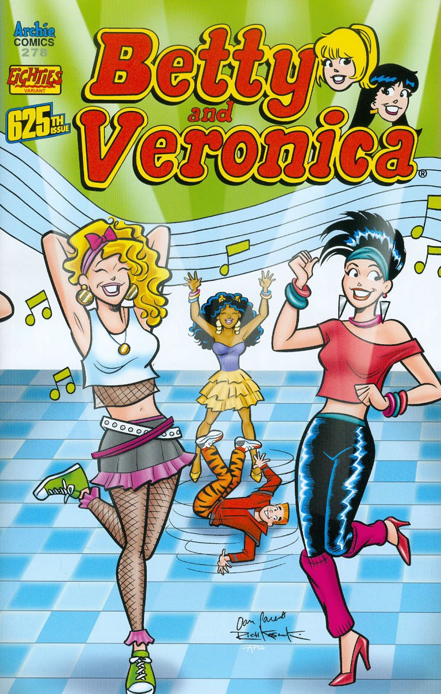 Betty & Veronica #278 Cover C Variant Dan Parent Connecting 80s Cover (3 Of 6)