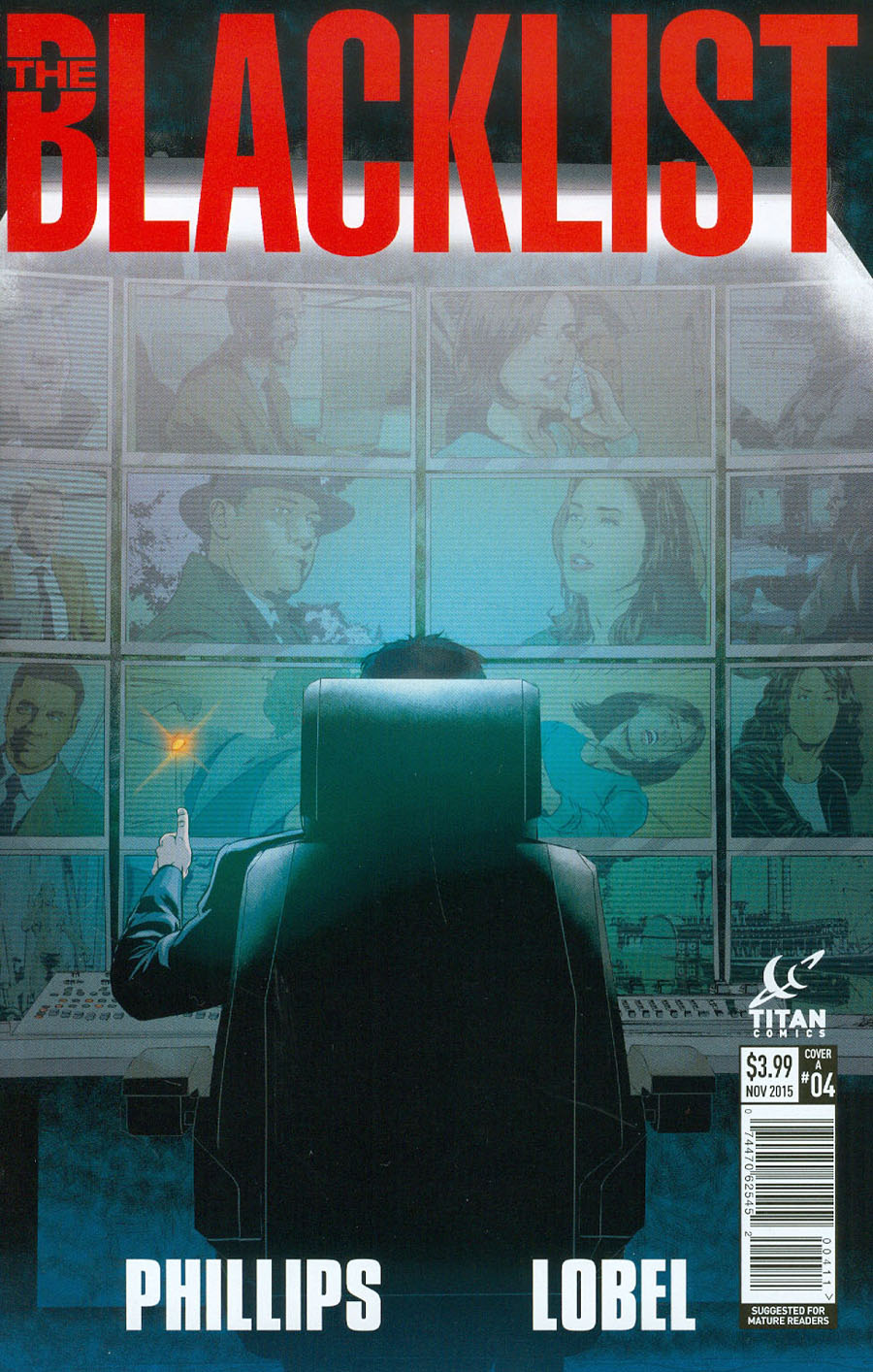 Blacklist #4 Cover A Regular Beni Lobel Cover