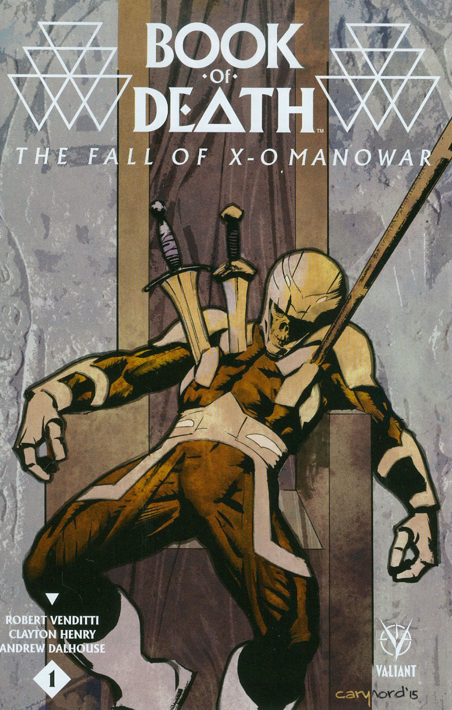 Book Of Death Fall Of X-O Manowar #1 Cover A Regular Cary Nord Cover