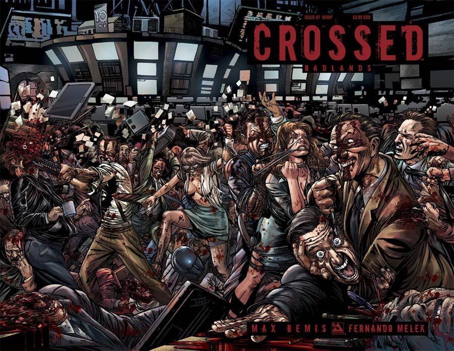 Crossed Badlands #87 Cover C Wraparound Cover