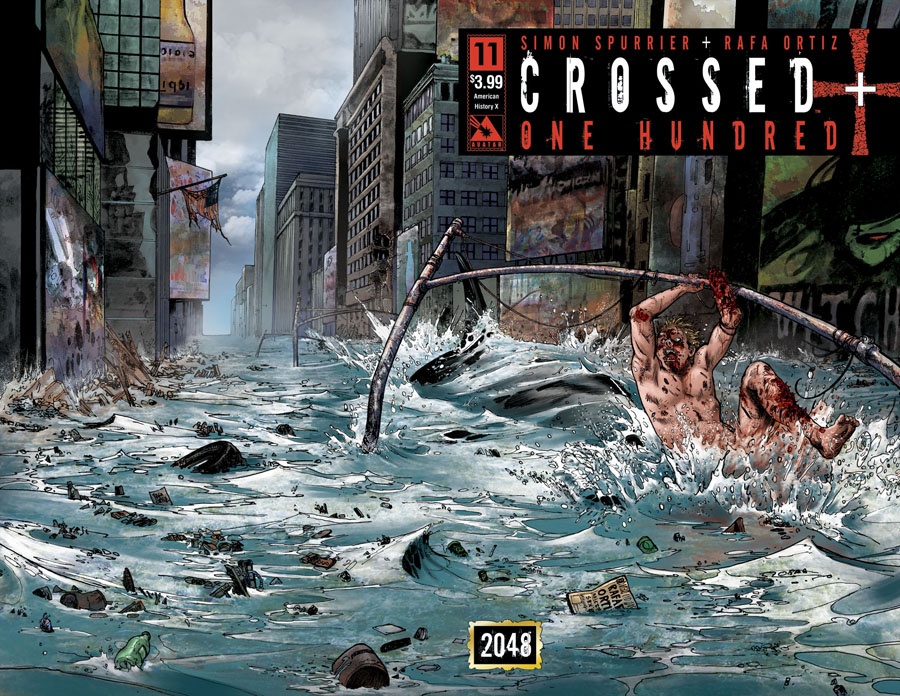 Crossed Plus 100 #11 Cover B American History X Wraparound Cover