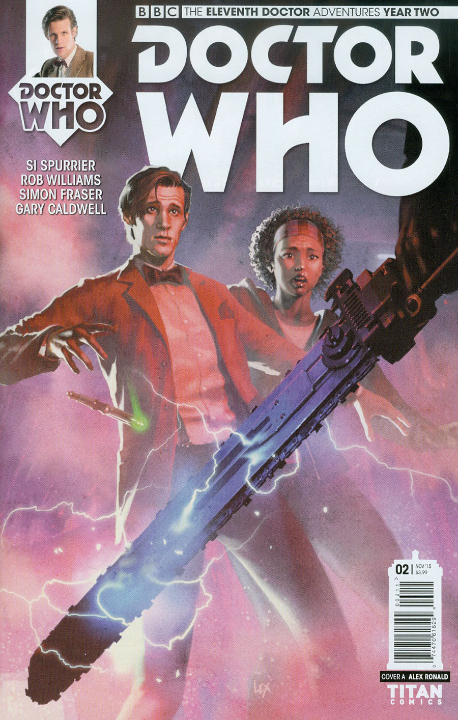 Doctor Who 11th Doctor Year Two #2 Cover A Regular Alex Ronald Cover