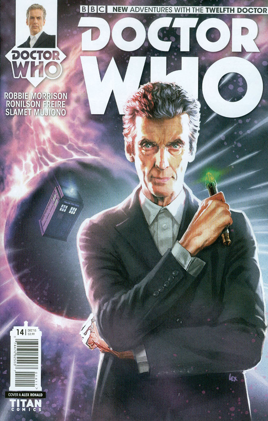 Doctor Who 12th Doctor #14 Cover A Regular Alex Ronald Cover