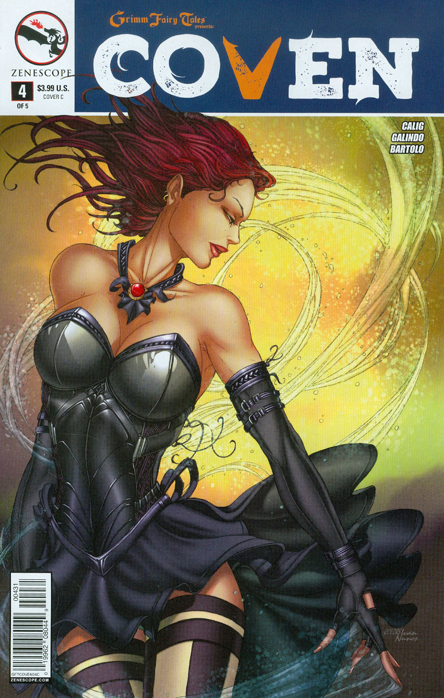 Grimm Fairy Tales Presents Coven #4 Cover C Jamie Tyndall