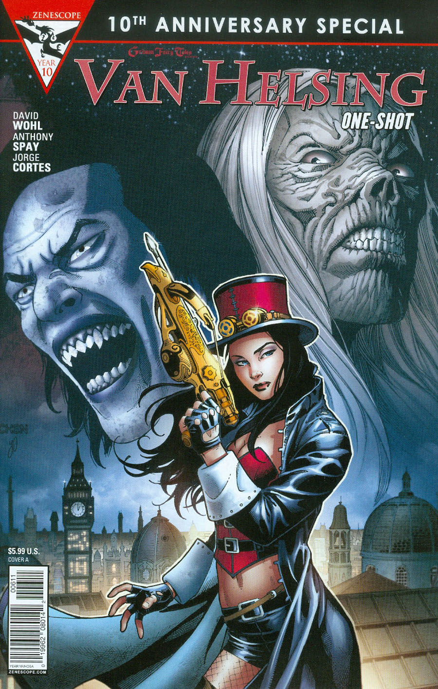 Grimm Fairy Tales Presents 10th Anniversary Special #6 Van Helsing Cover A Sean Chen