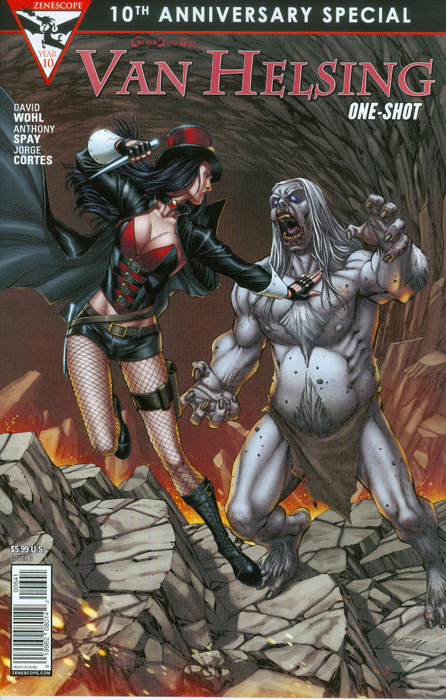 Grimm Fairy Tales Presents 10th Anniversary Special #6 Van Helsing Cover D Mike S Miller