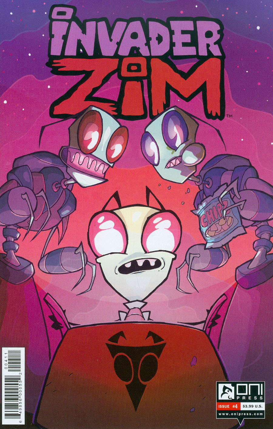 Invader Zim #4 Cover A Regular Aaron Alexovich Cover