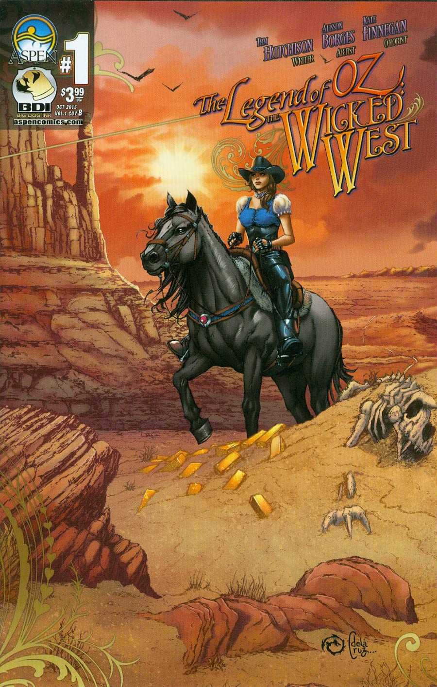 Legend Of Oz The Wicked West Vol 3 #1 Cover B Variant Jesse Wichmann Cover