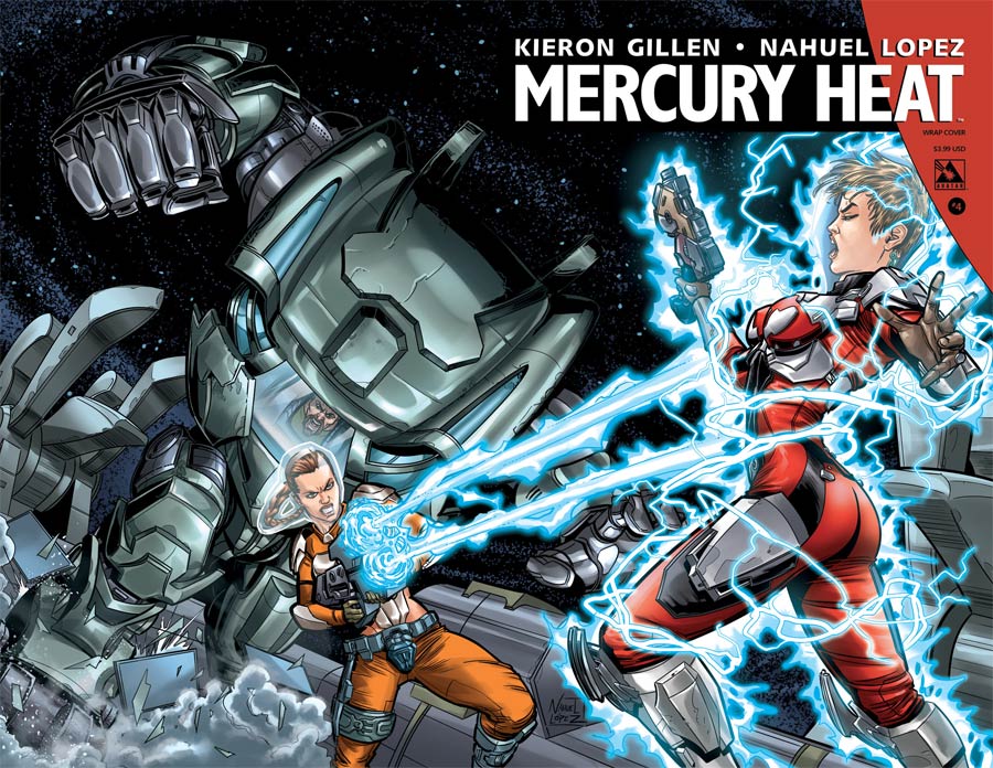 Mercury Heat #4 Cover B Wraparound Cover