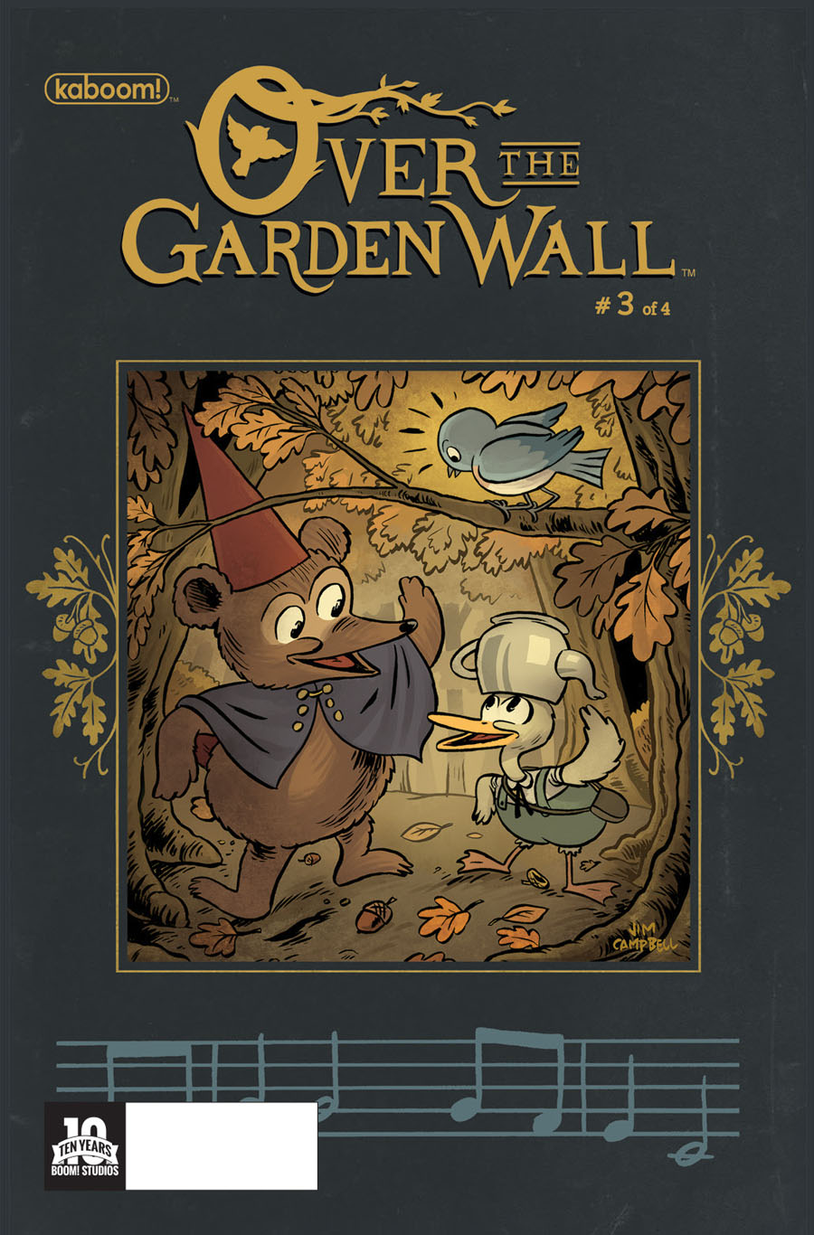Over The Garden Wall #3 Cover A Regular Jim Campbell Cover