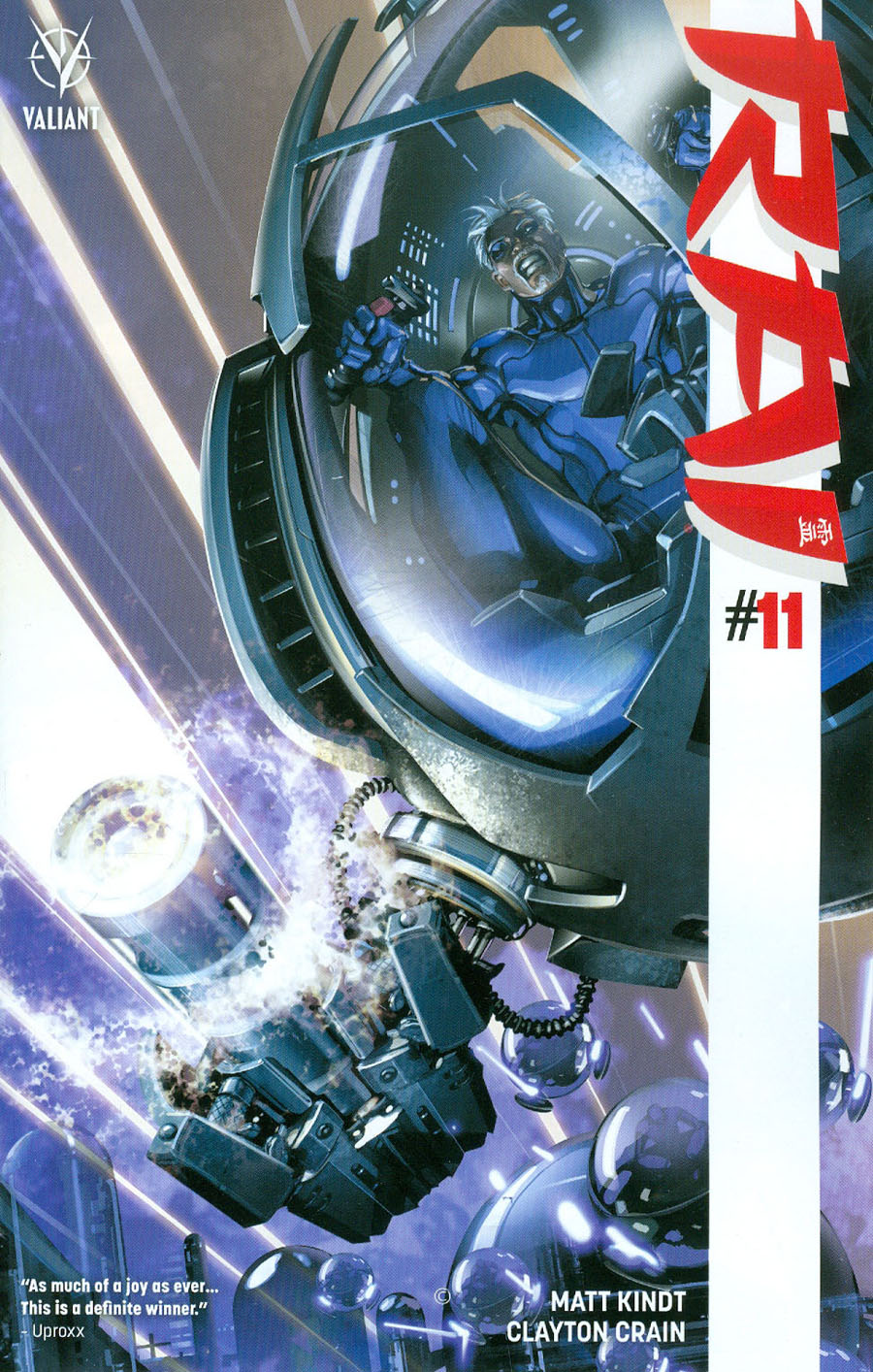 Rai Vol 2 #11 Cover B Variant Clayton Crain Interlocking Cover