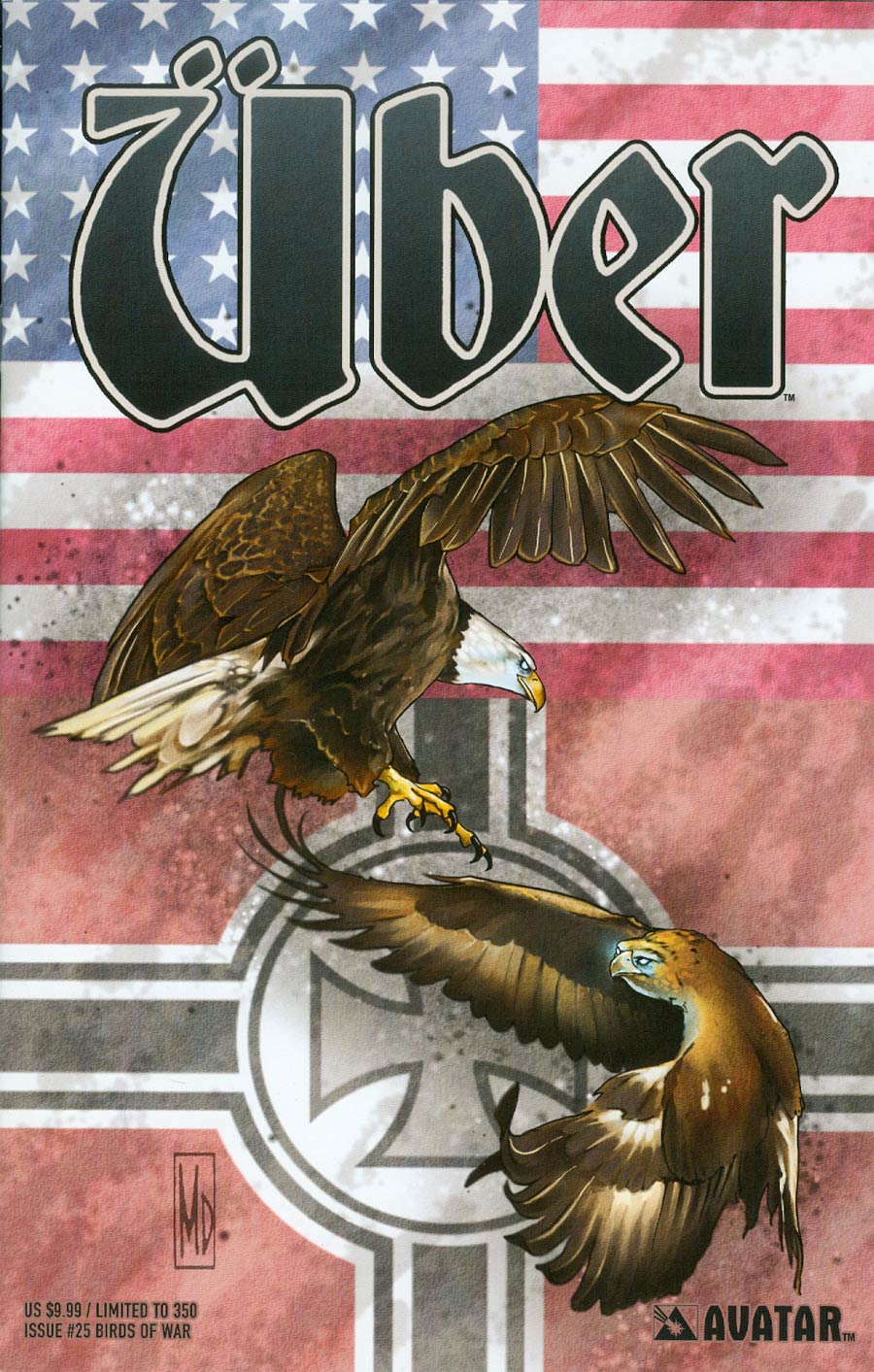 Uber #25 Cover G Birds Of War Cover