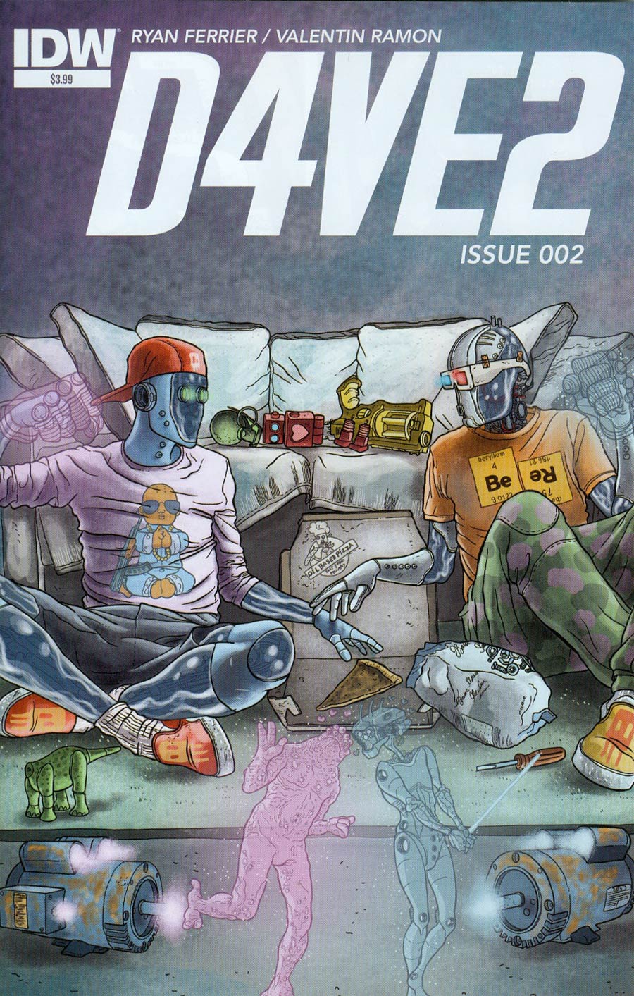 D4VE2 #2 Cover A Regular Valentin Ramon Cover