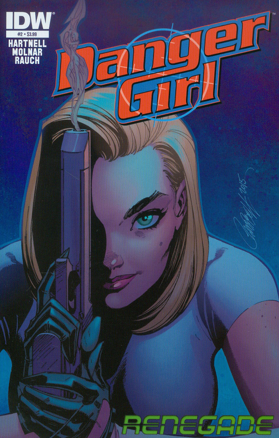 Danger Girl Renegade #2 Cover A Regular J Scott Campbell Cover