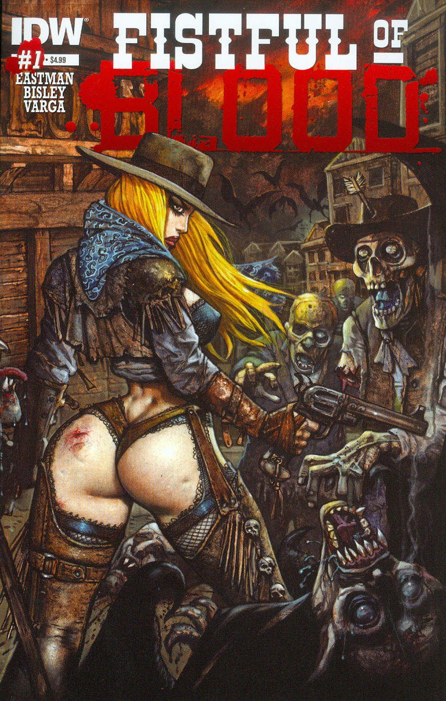 Fistful Of Blood #1 Cover A Regular Kevin Eastman & Simon Bisley Cover