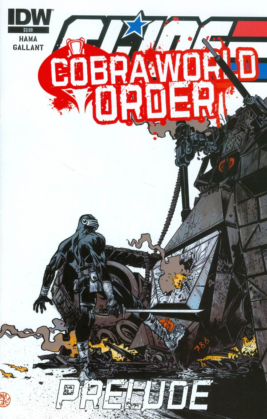 GI Joe A Real American Hero Cobra World Order Prelude Cover A Regular Paul Pope Cover