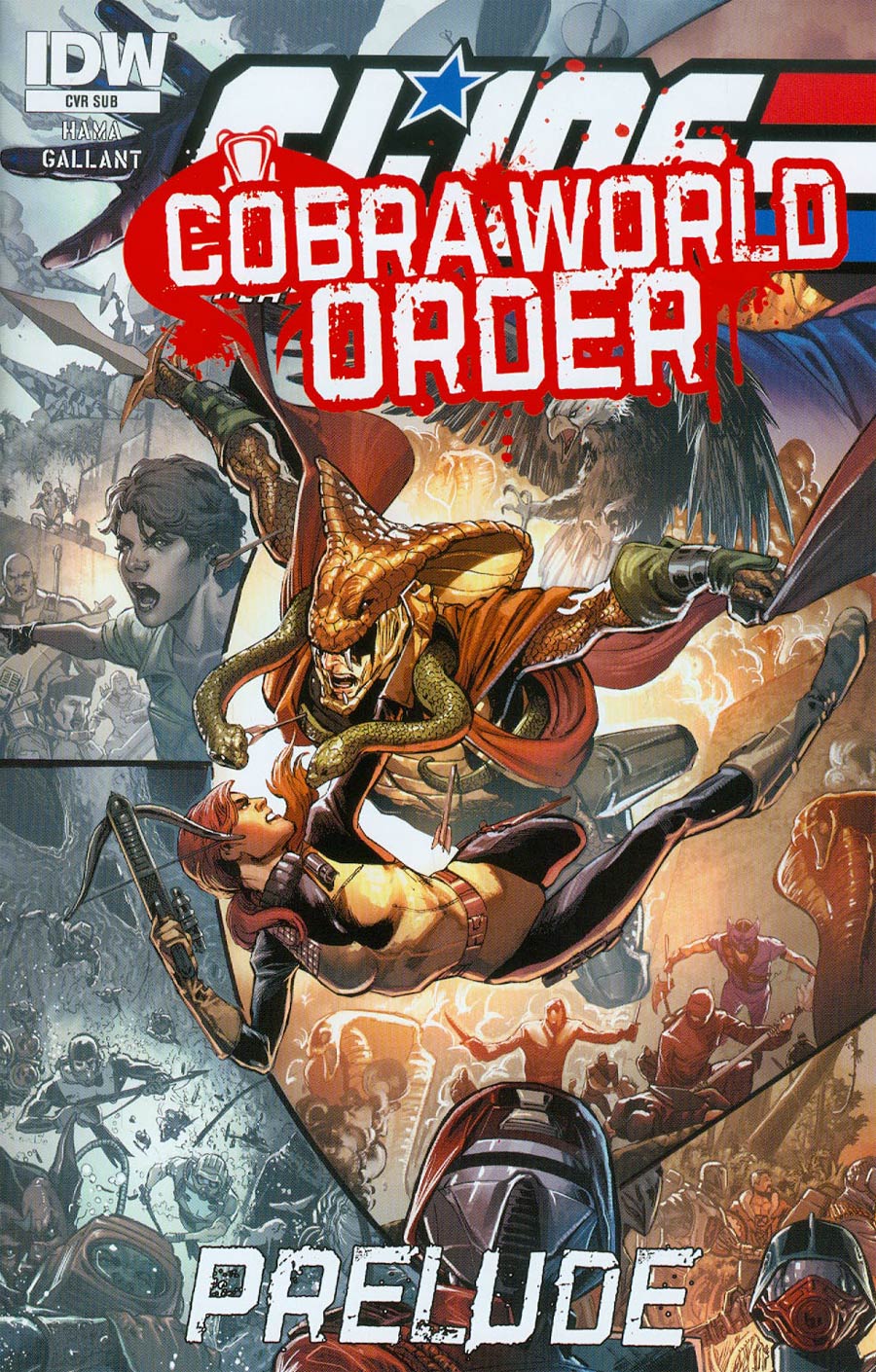 GI Joe A Real American Hero Cobra World Order Prelude Cover C Variant Phil Jimenez Subscription Cover