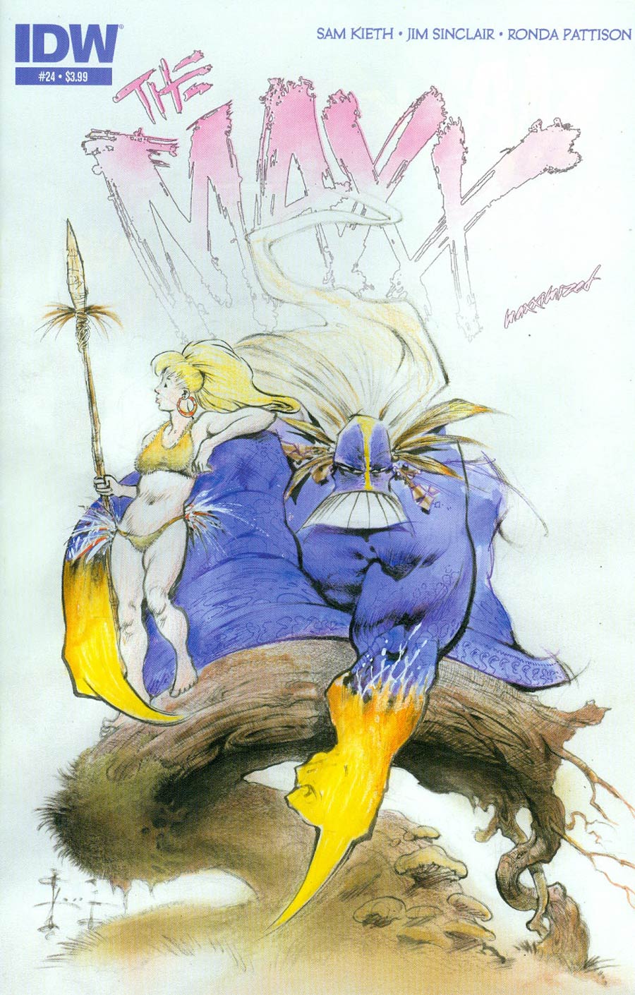 Maxx Maxximized #24 Cover A Regular Sam Kieth Cover