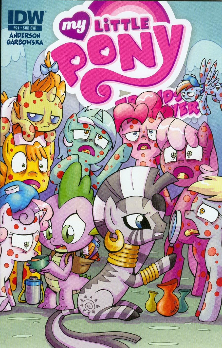 My Little Pony Friends Forever #21 Cover B Variant Agnes Garbowska Subscription Cover