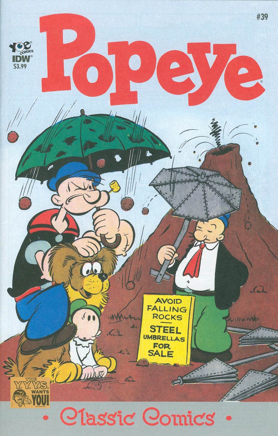 Classic Popeye #39 Cover A Regular Bud Sagendorf Cover