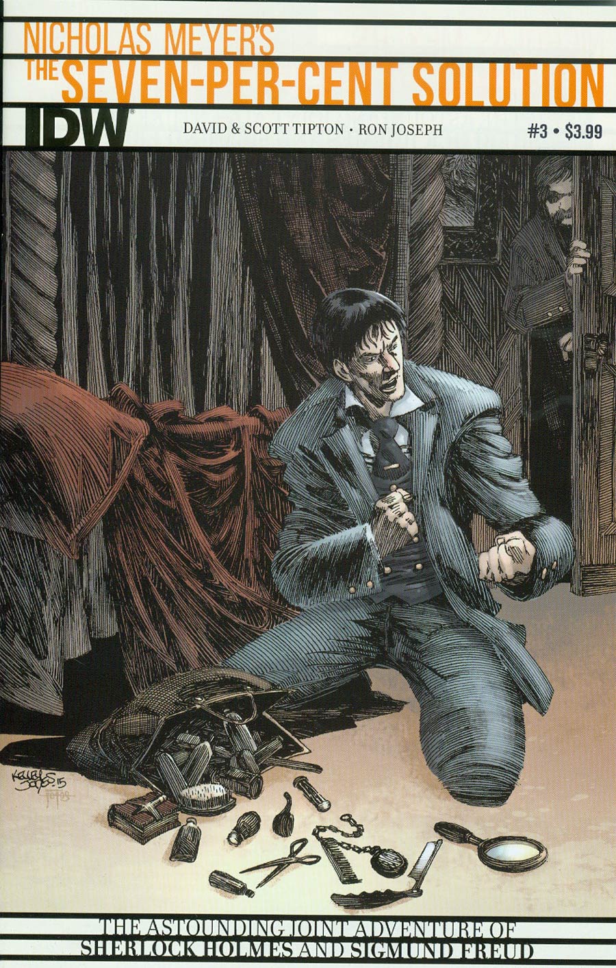 Sherlock Holmes Seven-Per-Cent Solution #3 Cover A Regular Kelley Jones Cover