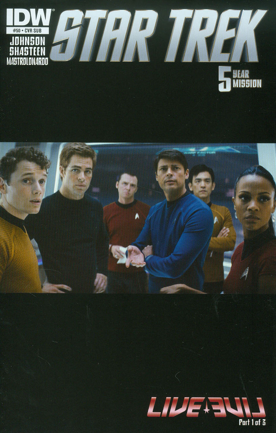 Star Trek (IDW) #50 Cover C Variant Photo Subscription Cover