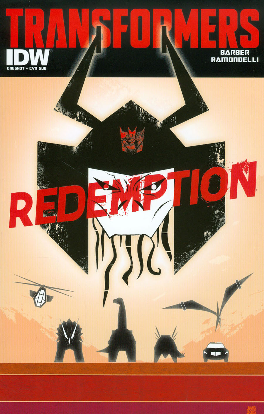 Transformers Redemption Cover B Variant James Biggie Subscription Cover