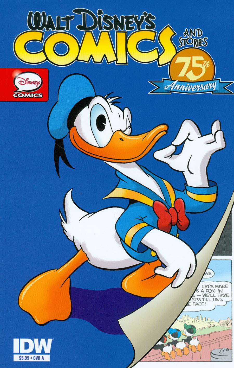 Walt Disneys Comics & Stories 75th Anniversary Special Cover A Regular Daan Jippes Cover