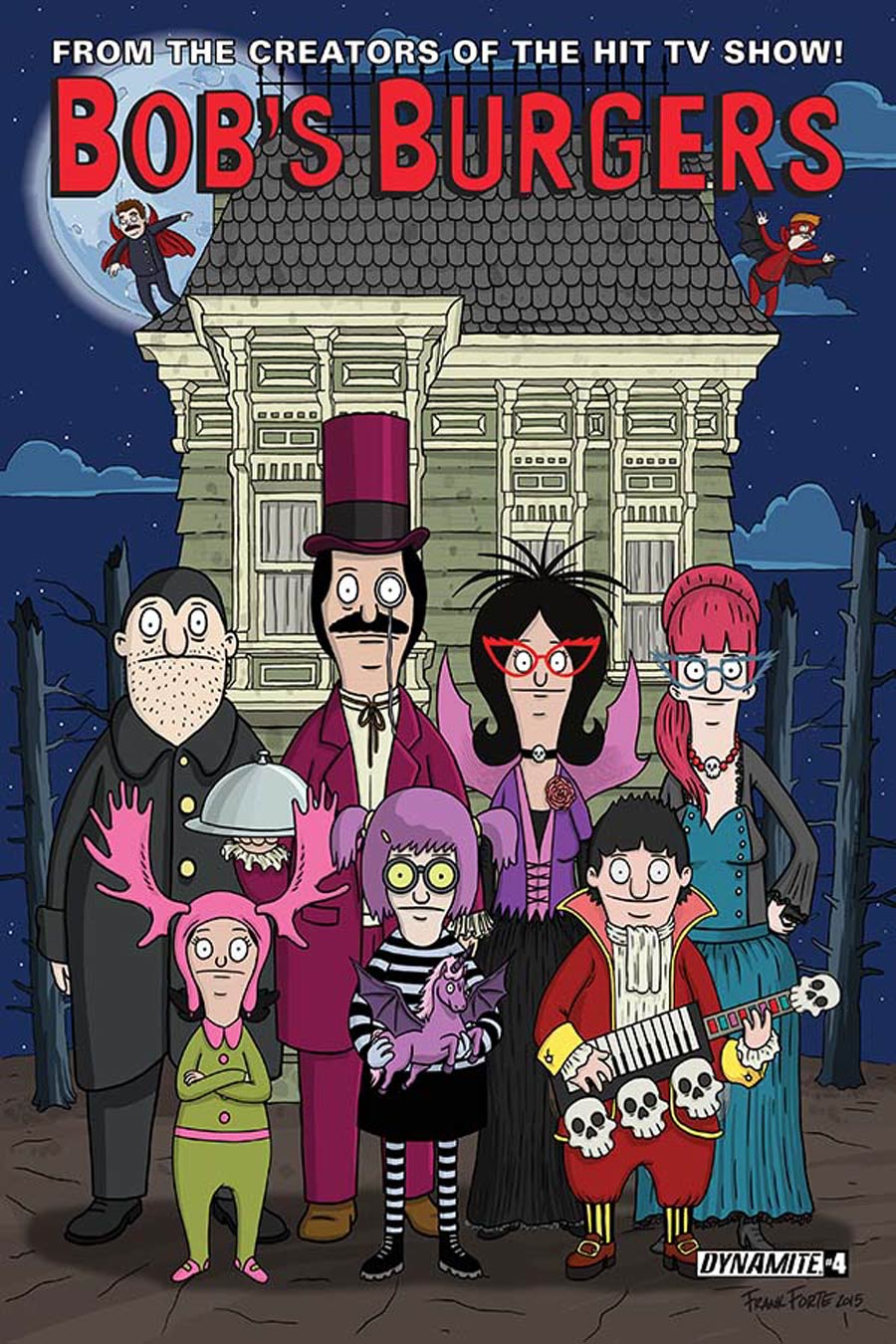 Bobs Burgers Vol 2 #4 Cover B Variant Frank Forte Cover