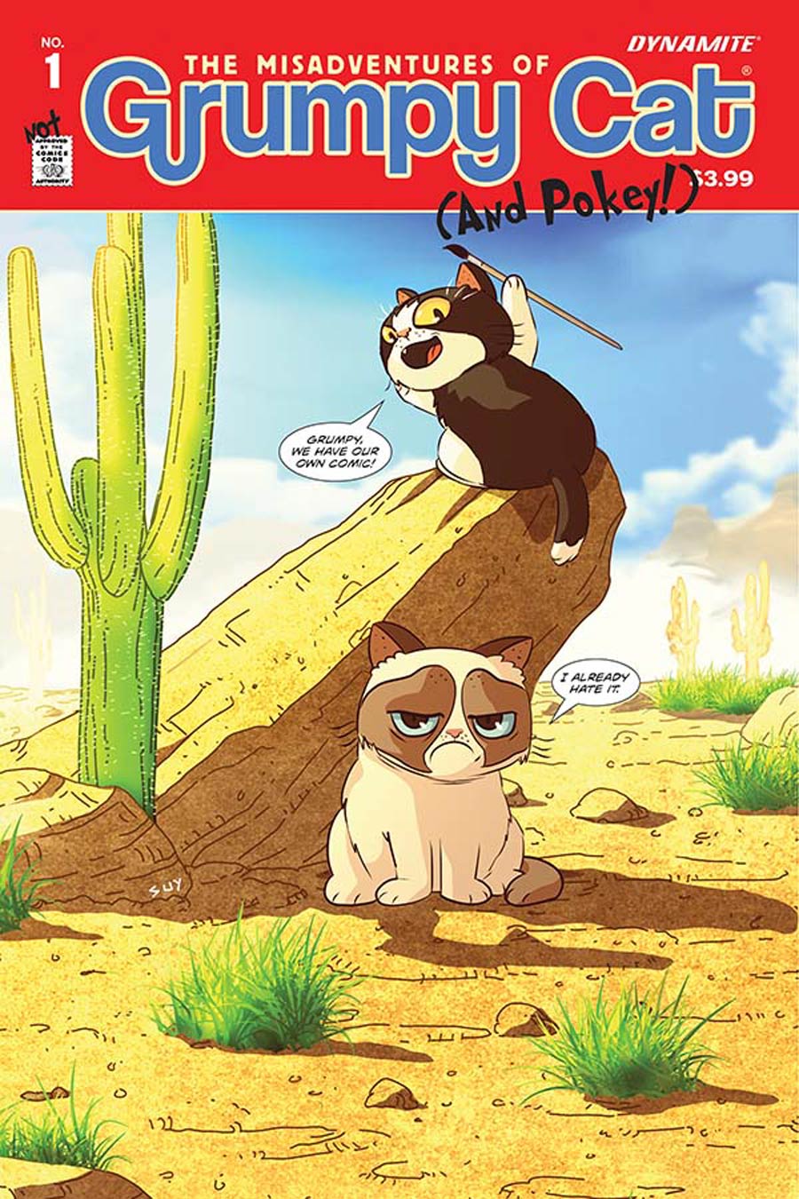 Grumpy Cat #1 Cover A Regular Steve Uy Cover