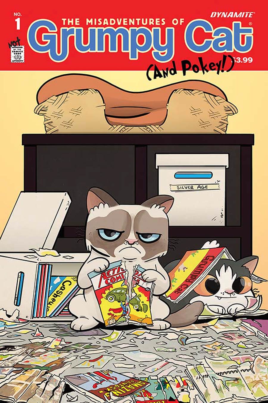 Grumpy Cat #1 Cover D Variant Tavis Maiden Cover